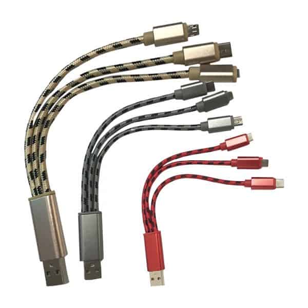3 in 1 bulk USB cables