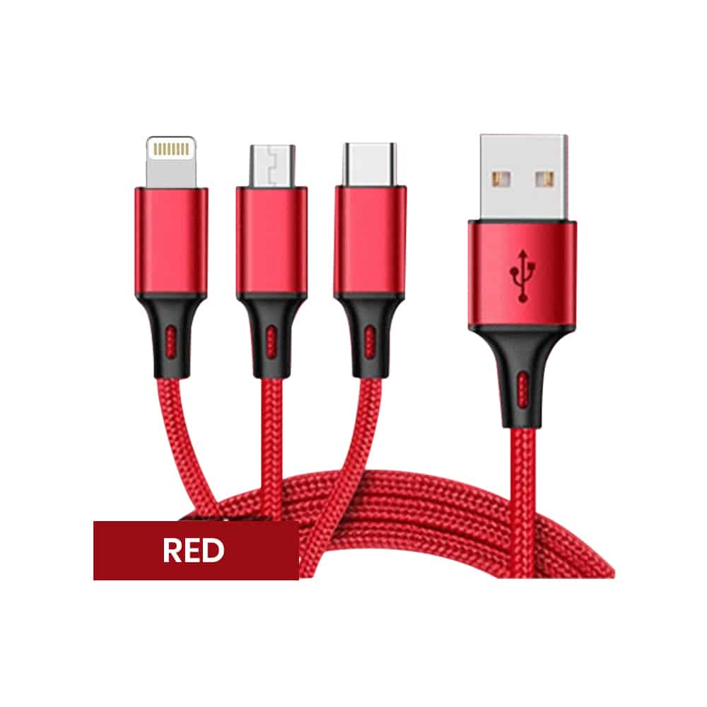 3-in-1 bulk lightning cable wholesale