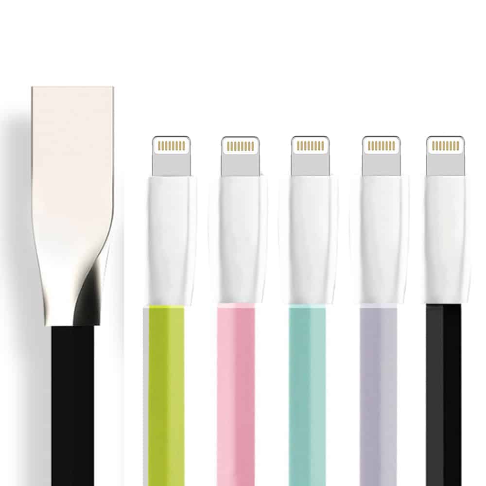 6ft Lightning Cables Wholesale in 5 Colors