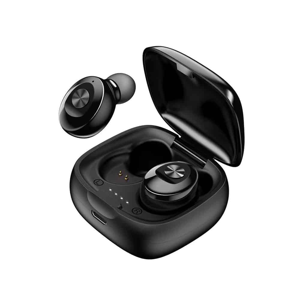 Black color wholesale wireless earbuds