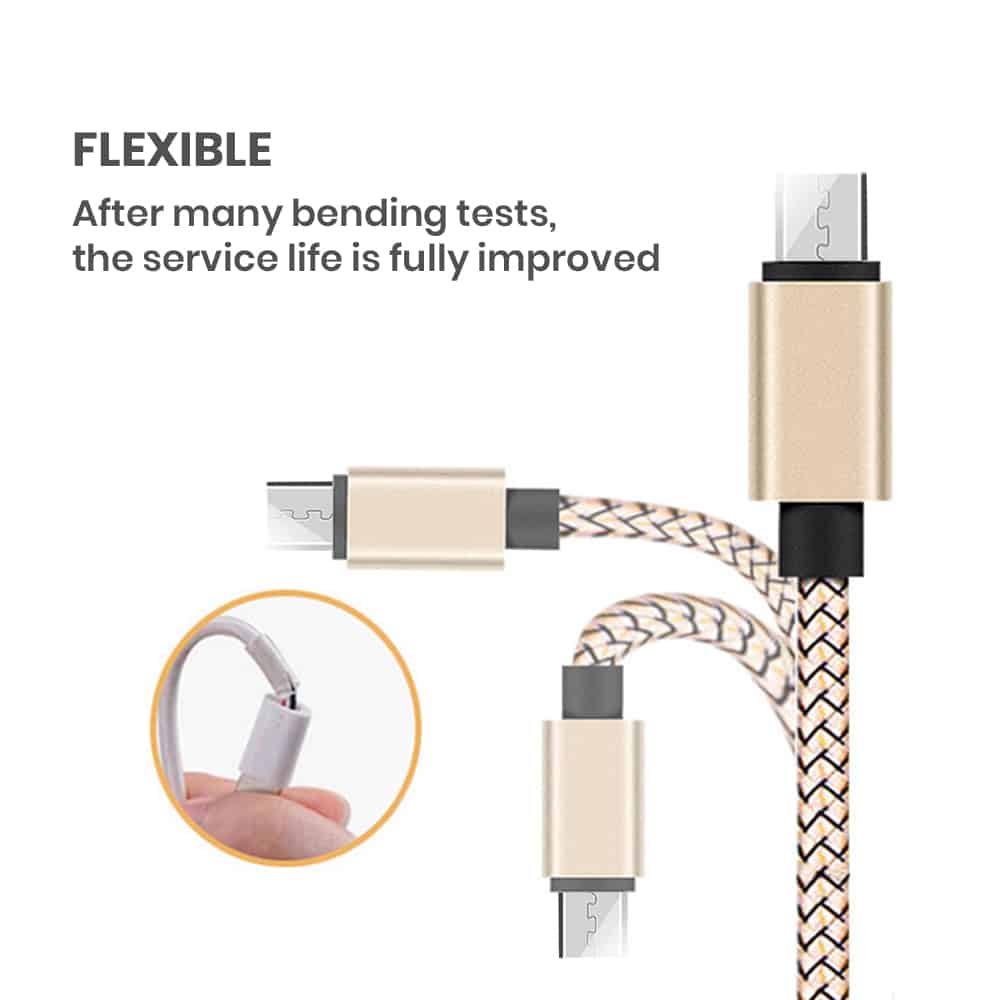 Flexible charging cables wholesale for android device
