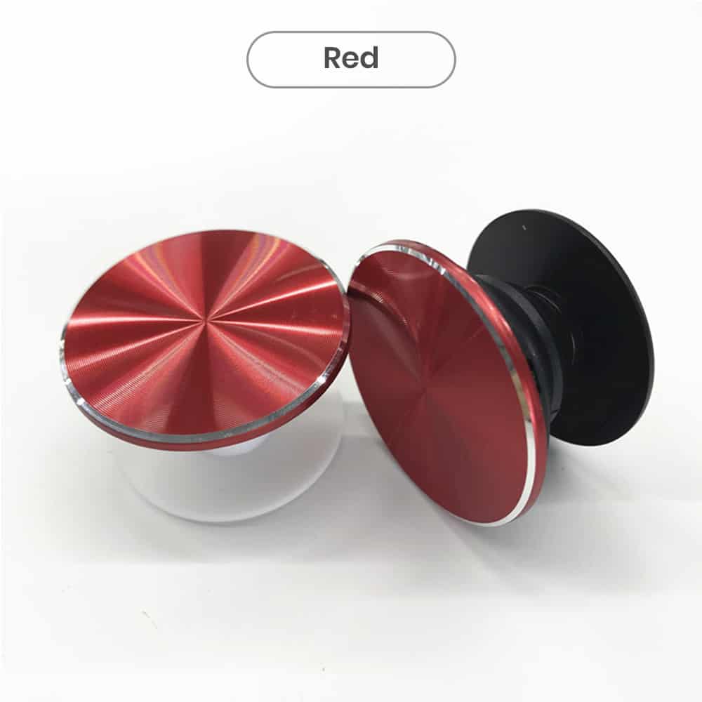 Red color customized popsockets