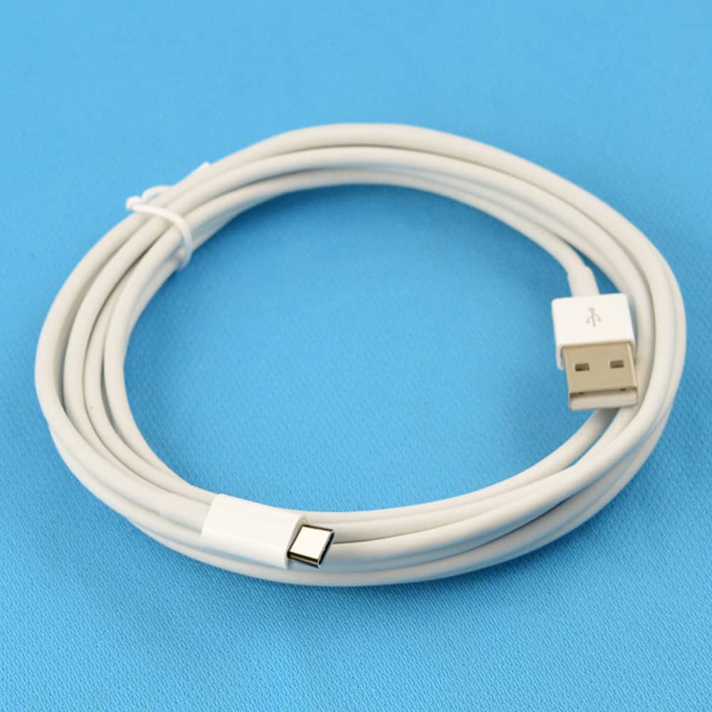 White Type C usb cables in bulk_