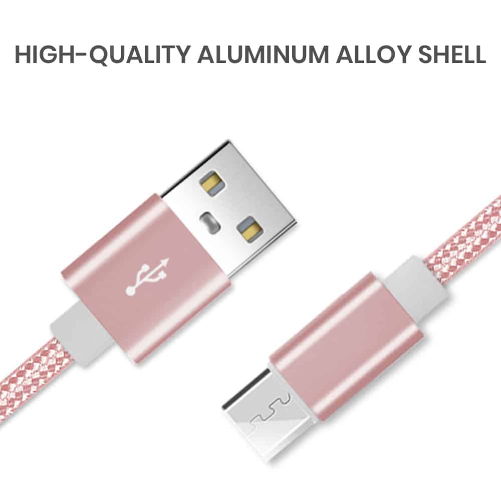 aluminum shell miro usb cable wholesale