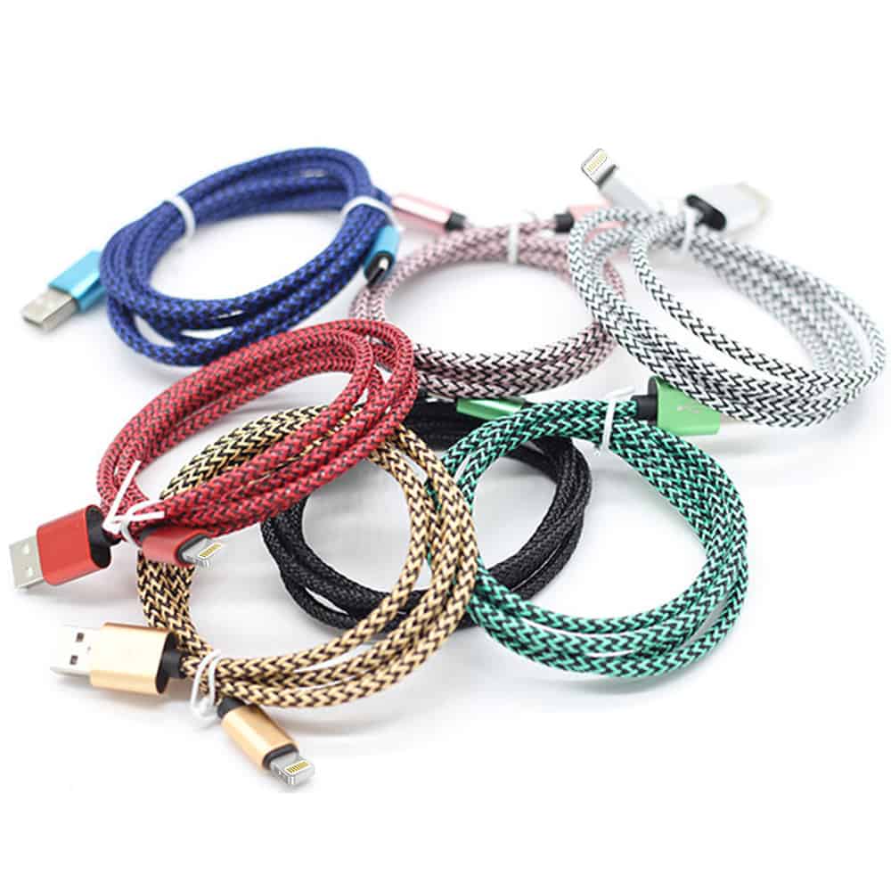 braided multi color wholesale lighting cable