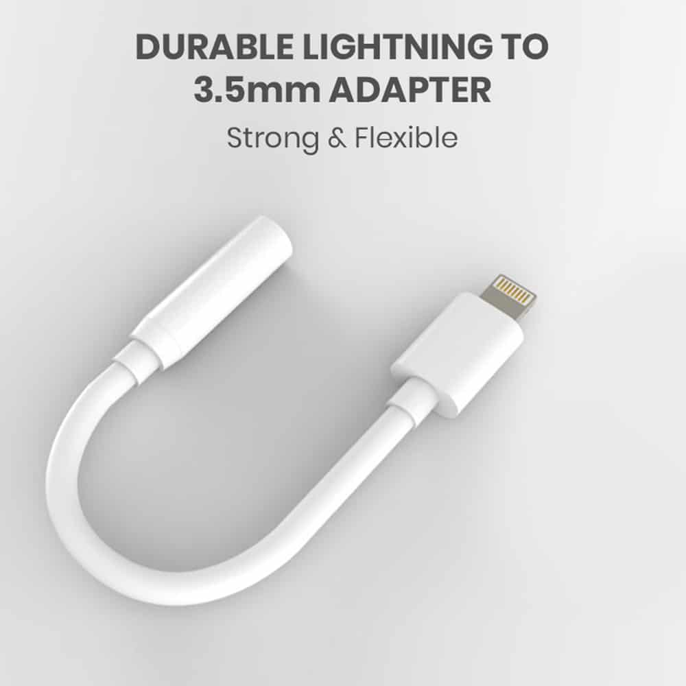 durable white lighting adapter