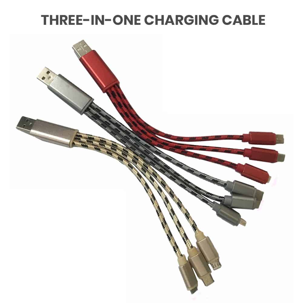 multi colored 3 in 1 bulk usb cables