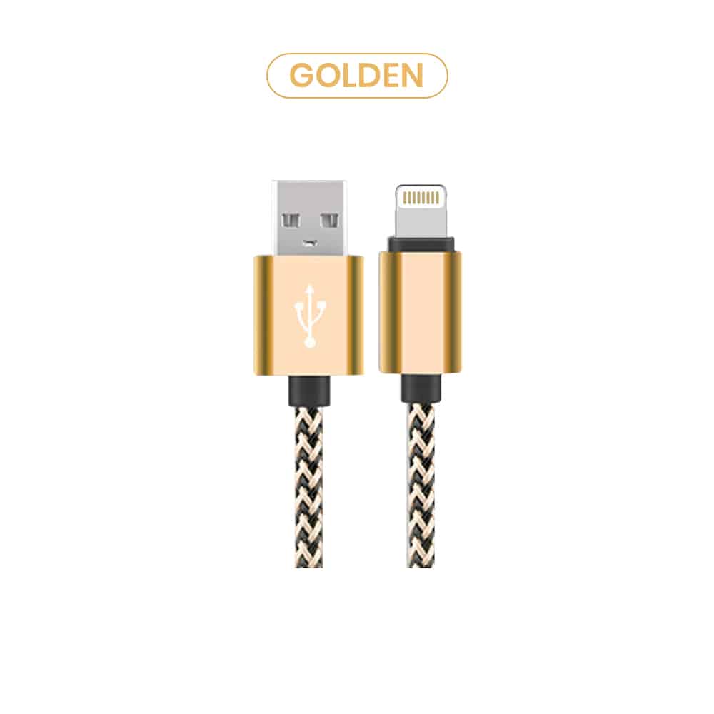 nylon braided golden bulk lighting cables wholesale