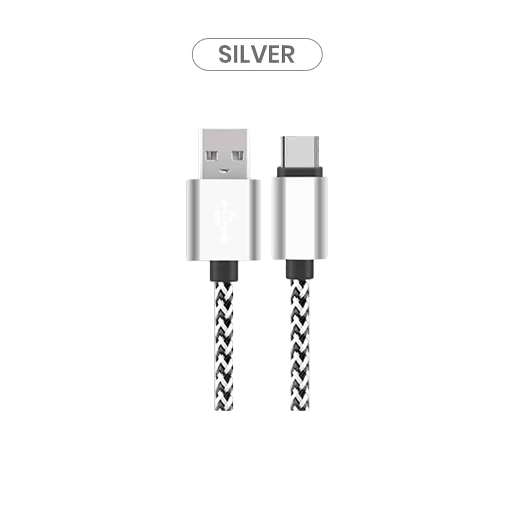 silver Dragon pattern bulk type c usb cables wholesale