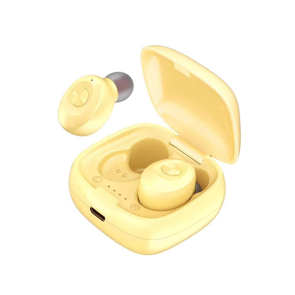 yellow wholesale wireless earbuds