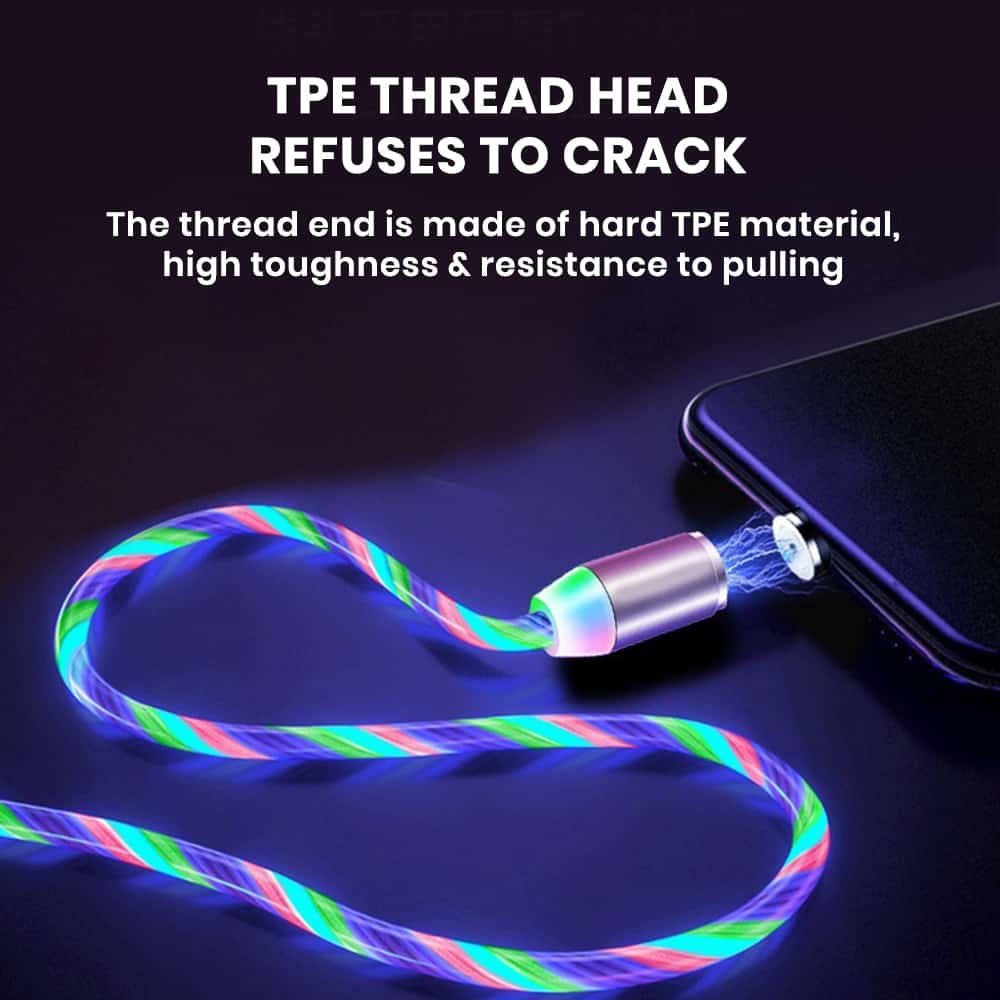 TPE thread head for bulk usb cable