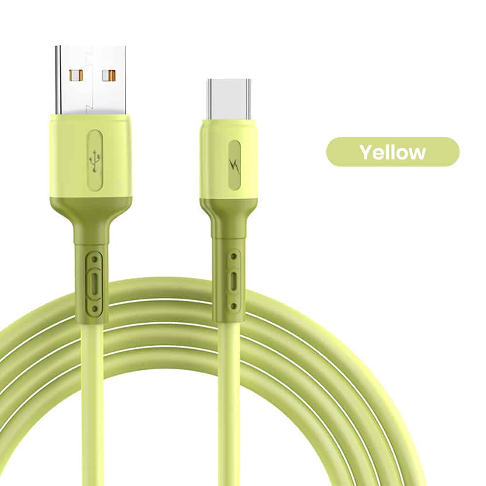 Yellow color wholesale cable for type-c