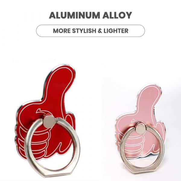 aluminum alloy multi colored ring holder in bulk_