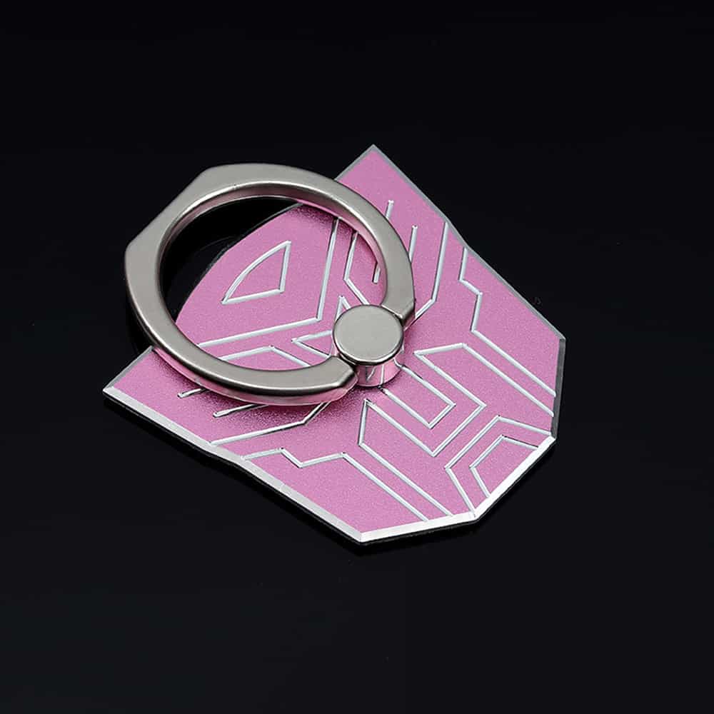 pink transformer alloy ring holder in wholesale