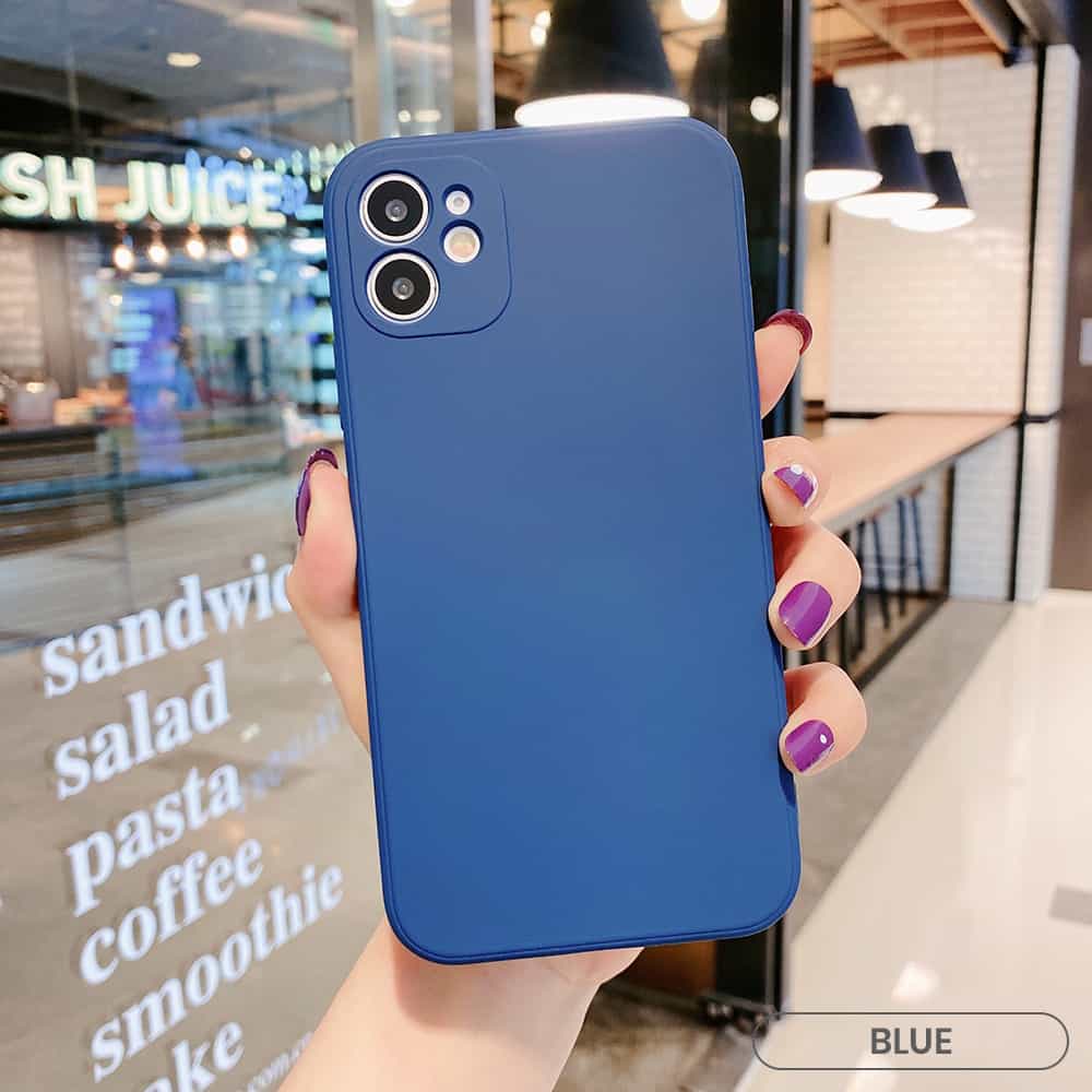 Blue color phone cases in bulk