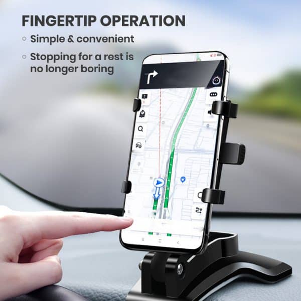 Bulk car phone holder with easy operations