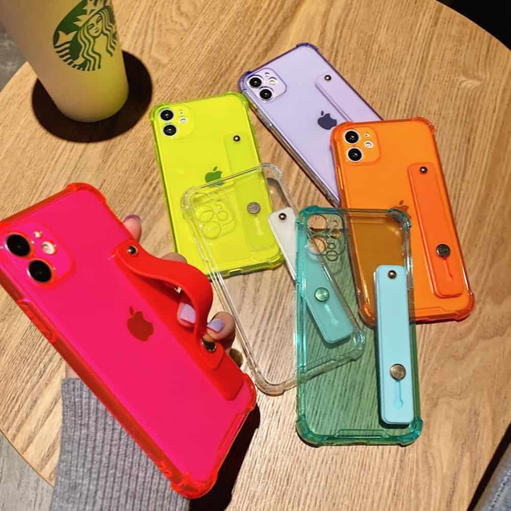 Color Variations for bulk phone cases with wrist straps