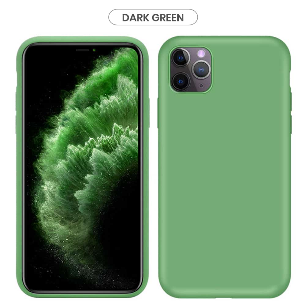 Dark Green Color wholesale iphone cases in cheap