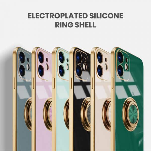 Electroplated silicone phone cases in bulk
