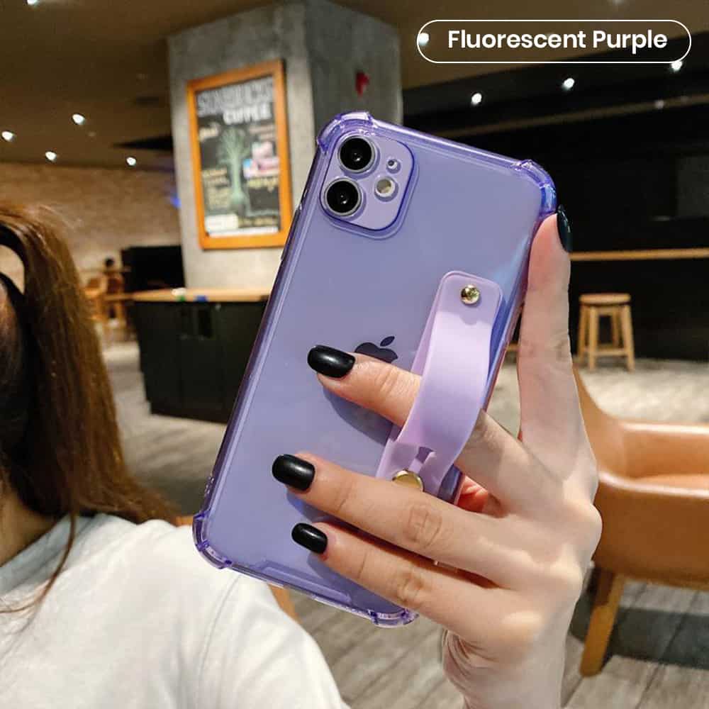 Fluorescent Purple color bulk phone cases