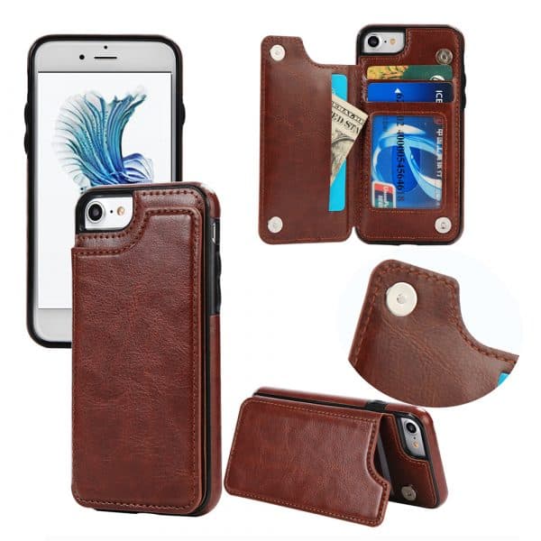 Leather case in bulk with card holder