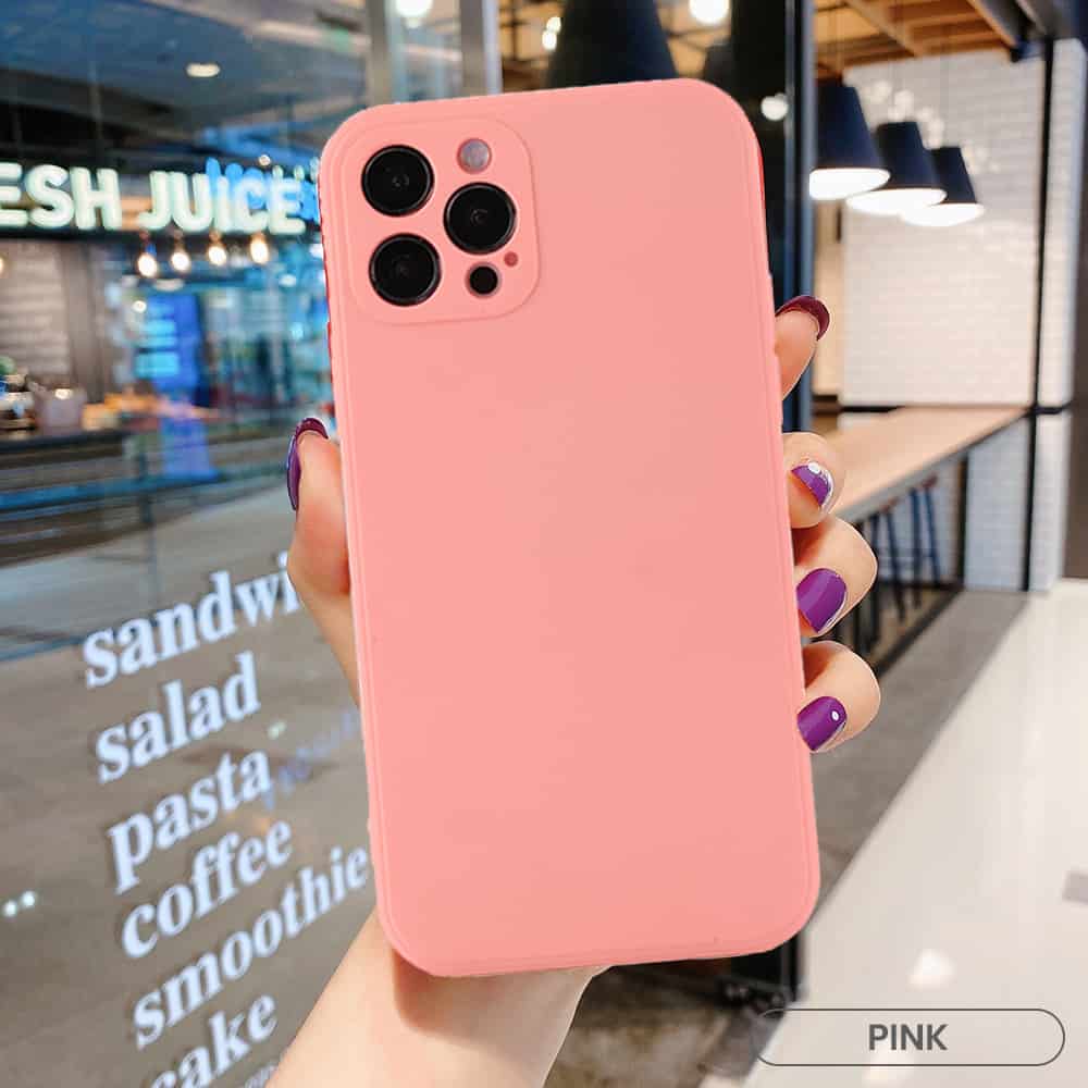 Pink color phone cases in wholesale
