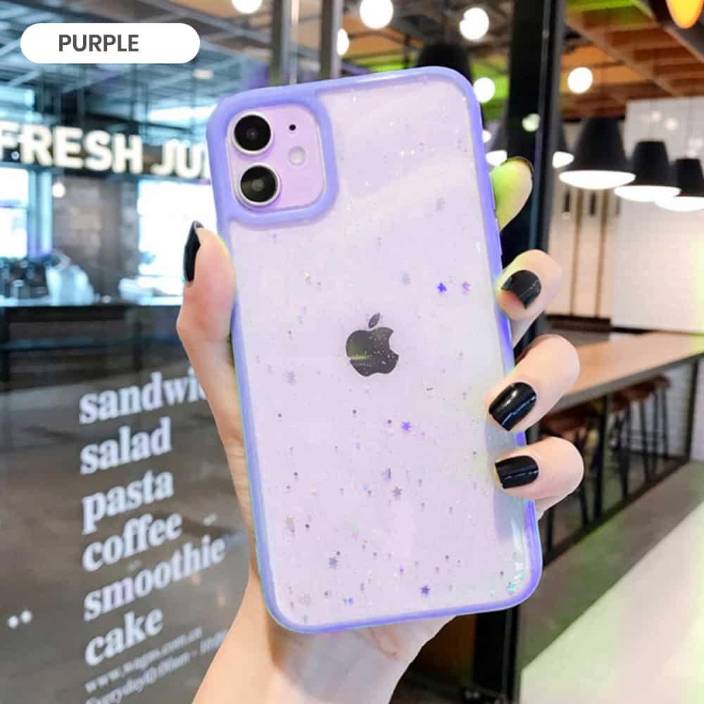 Purple color phone cases in bulk