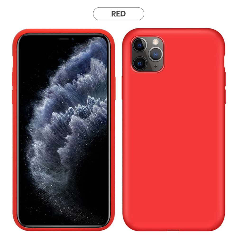 Red Color wholesale iphone cases in cheap