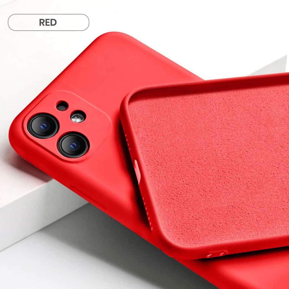 Red color wholesale phones cases in cheap