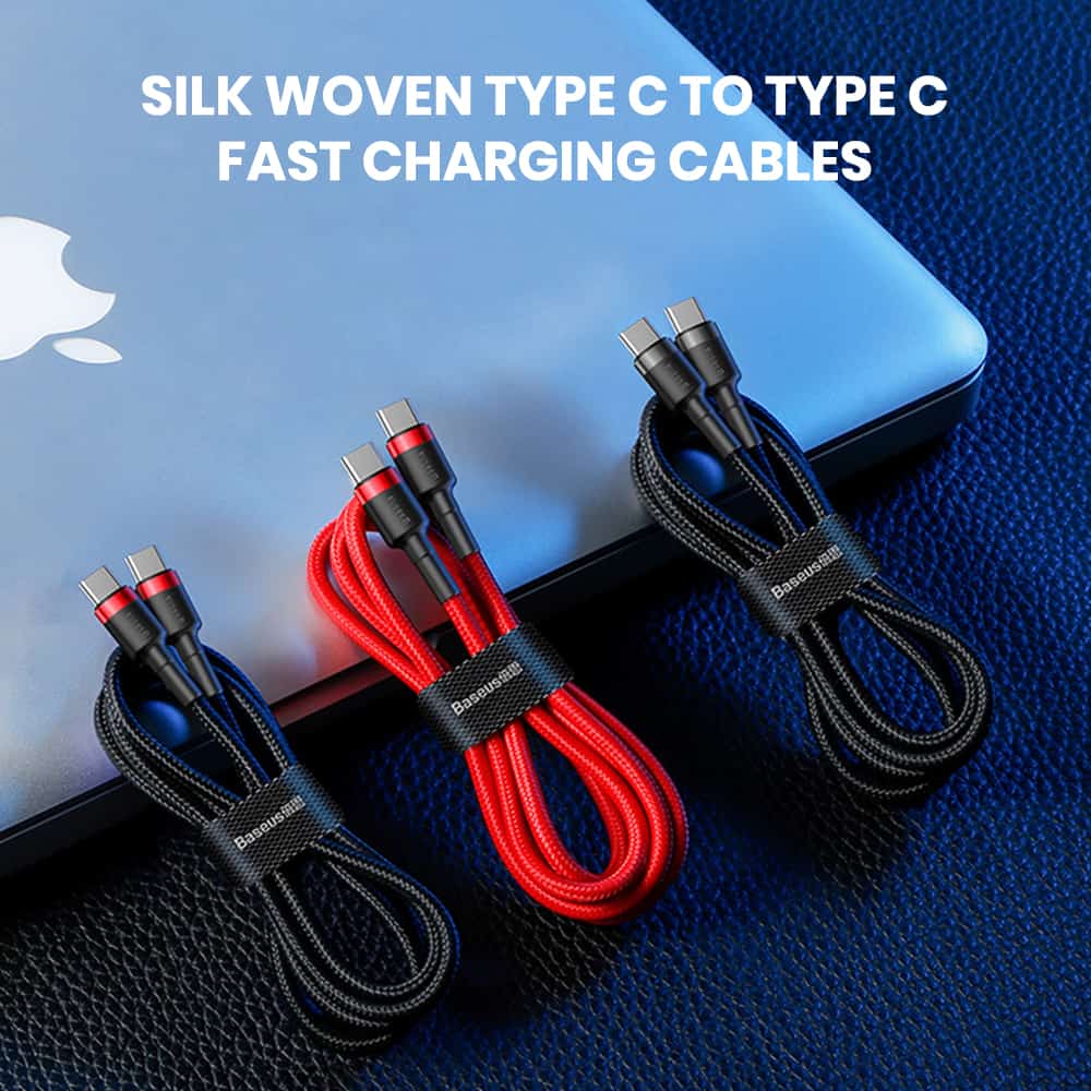 Silk woven type c to type c bulk usb cables