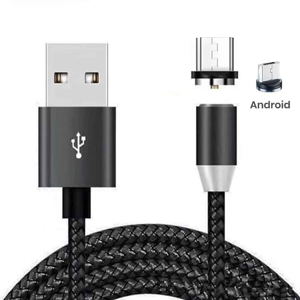 Wholesale micro usb cables with Android magnetic head