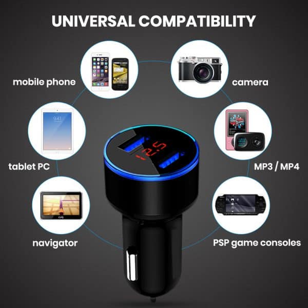 bulk car usb charger is compatible with universal brands