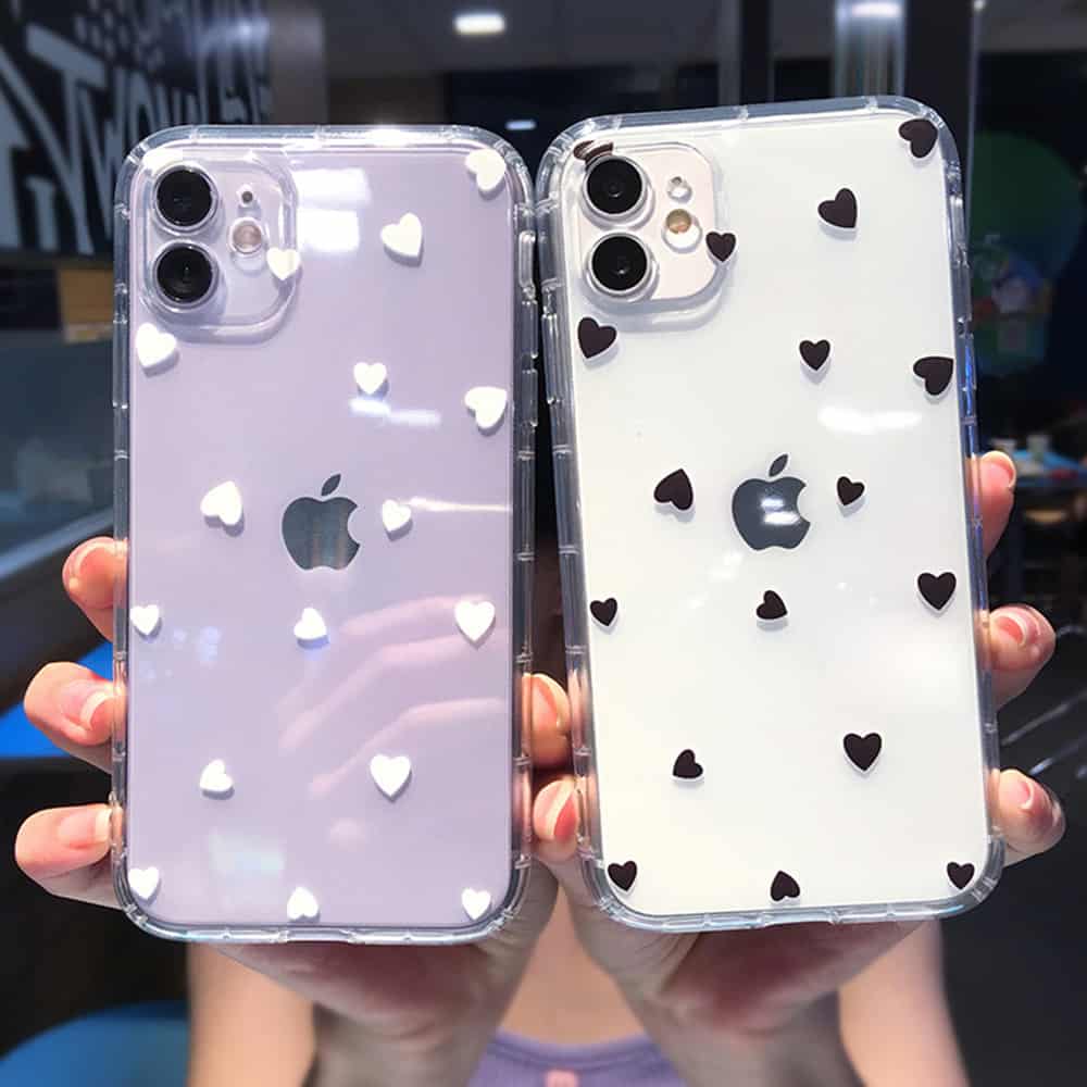 wholesale iphone cases in transparent design
