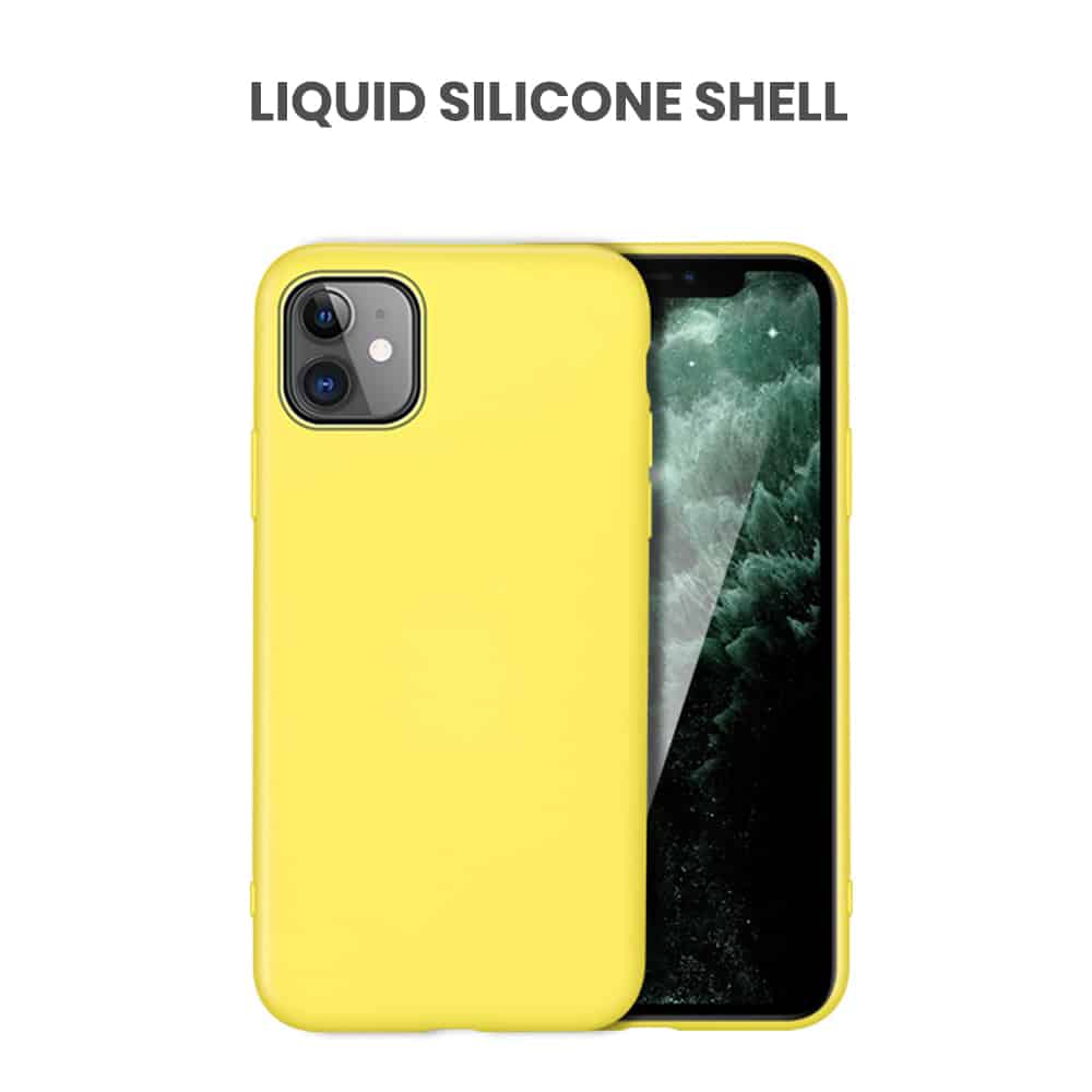 Bulk phone case made from liquid-silica gel