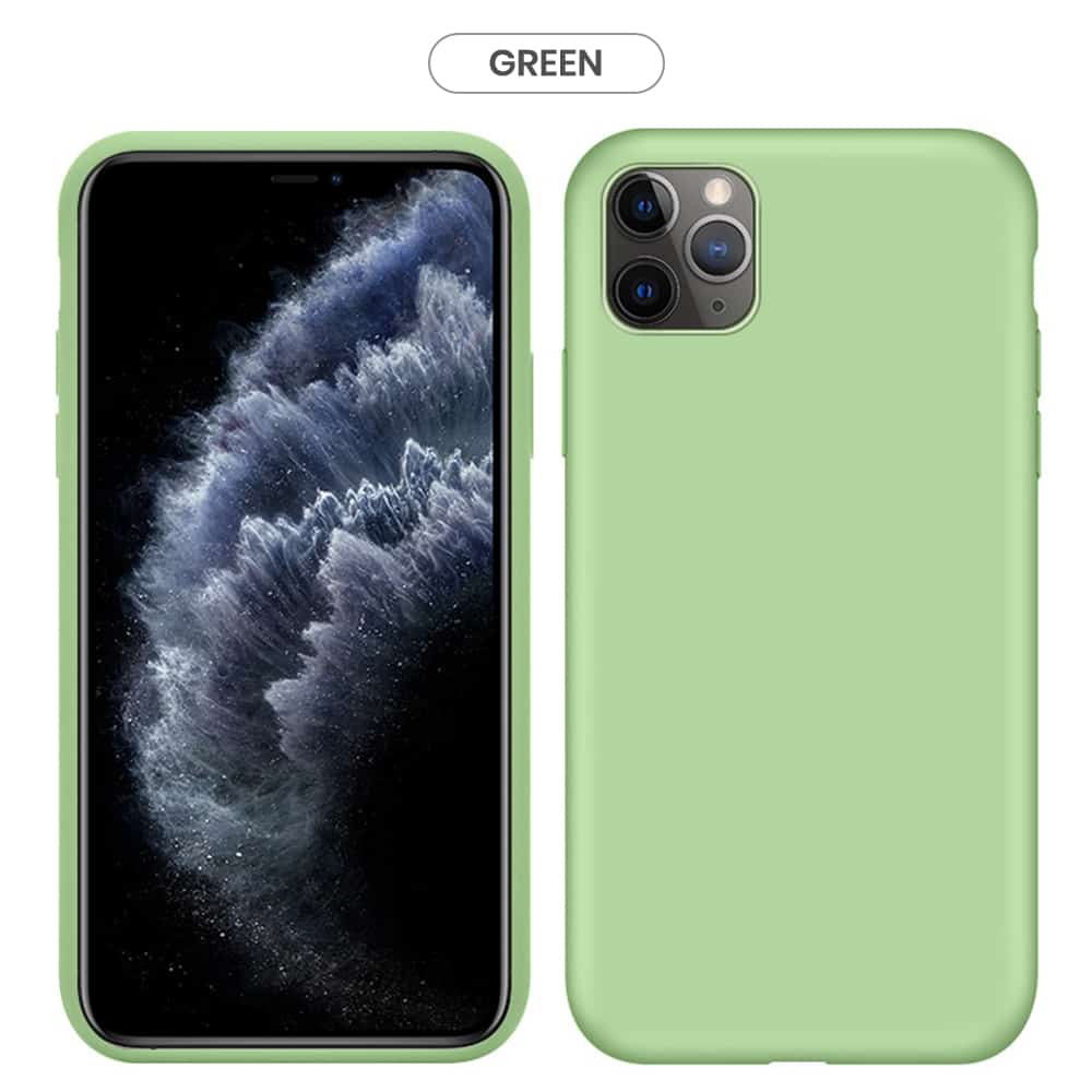 Green color bulk phone case in cheap
