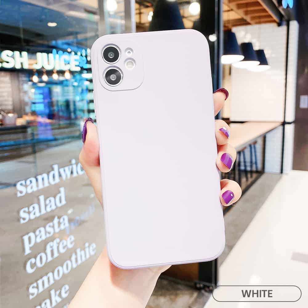 White color bulk phone case in cheap