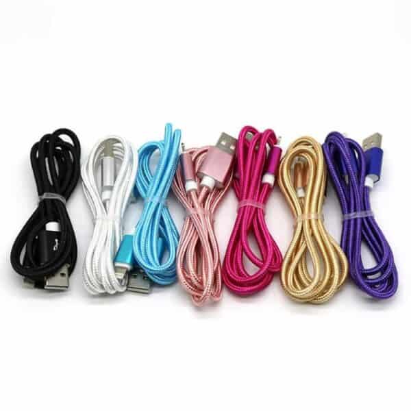 Multi-color-bulk-Lighting-usb-cables-wholesale
