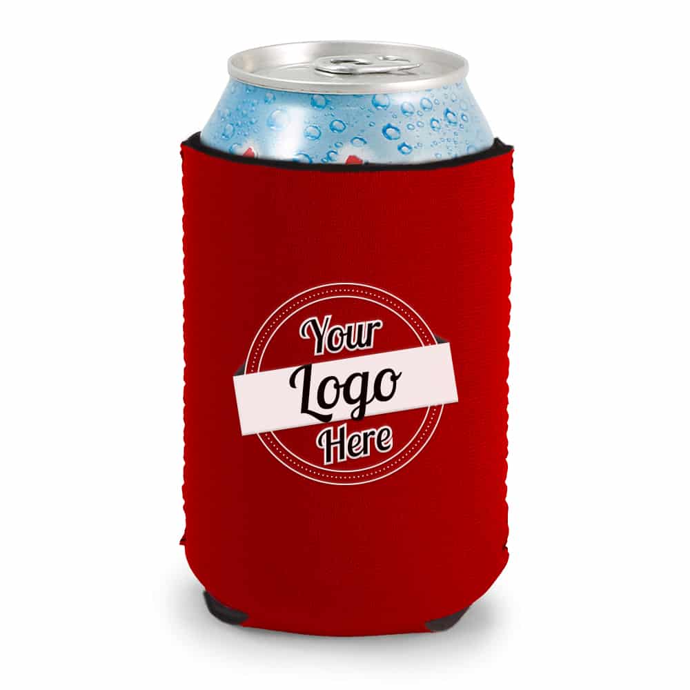Red_Neoprene Can Cooler